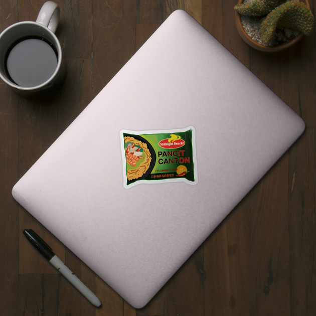 PANCIT CANTON FILIPINO FOOD STICKER by Aydapadi Studio